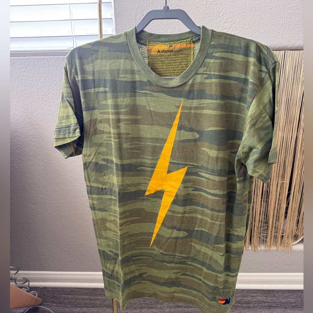Aviator Nation Bolt Tee Camo